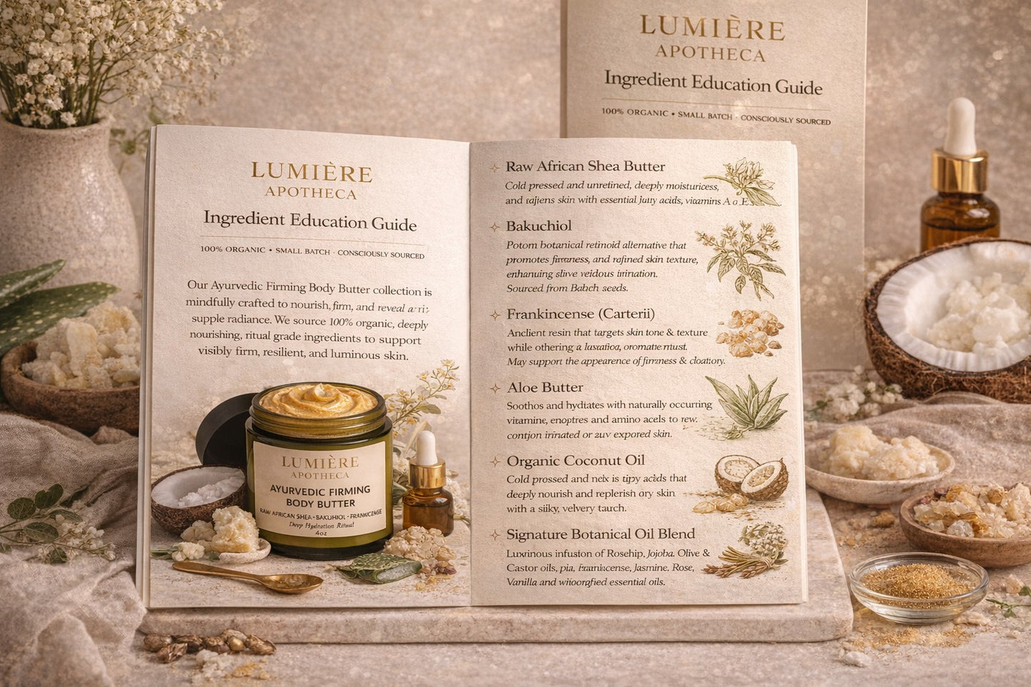 Lumiere APOTHECA All-Day Ayurvedic Body Butter Ritual-Trio