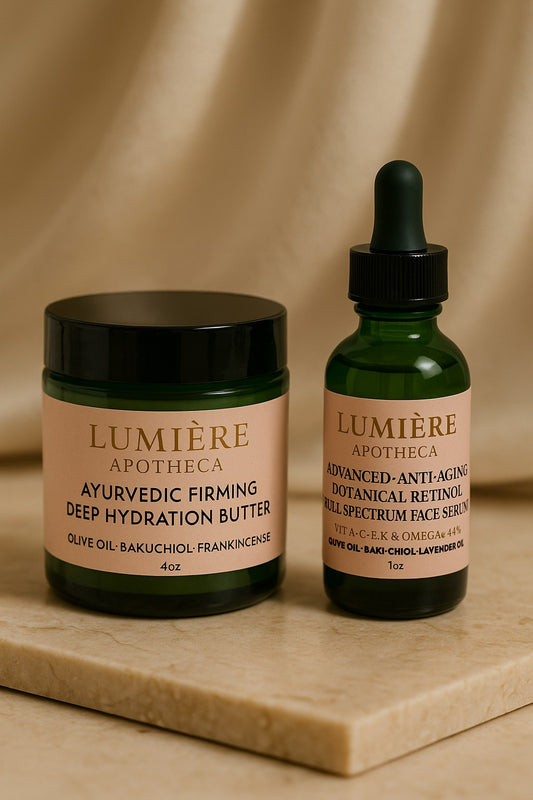 Lumiere APOTHECA ORGANIC BEAUTY SERUM~AYURVEDIC GIFT SET