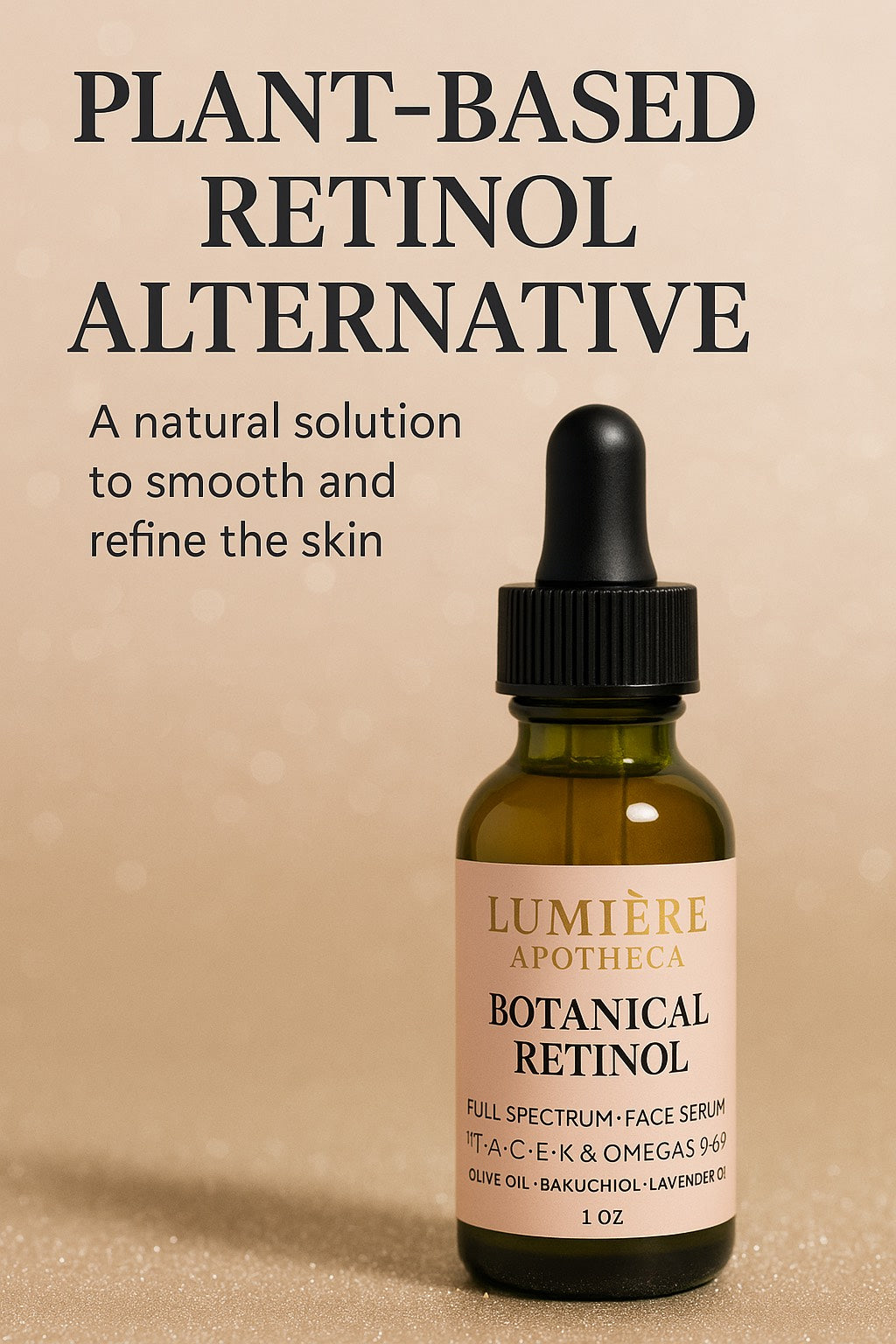 LUMIERE APOTHECA *LIMITED EDITION *PRE-BLACK FRIDAY SALE TRIO GIFT SET*BOTANICAL RETINOL ANTI-AGING FACE SERUM~BOTANICAL RETINOL FULL BODY SERUM~AYURVEDIC DEEP HYDRATION FACE AND BODY BUTTER