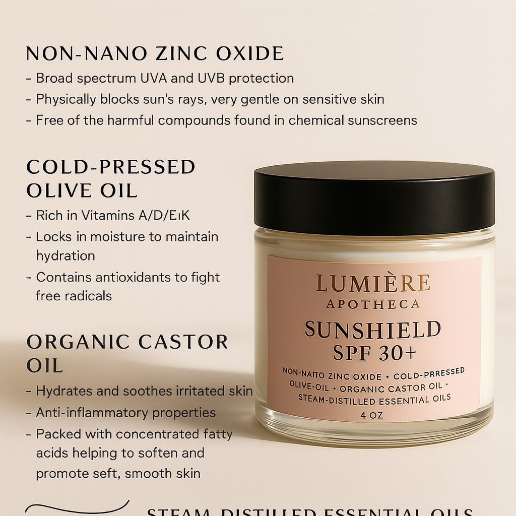 Lumiere Apotheca Sunshield SPF 30 4oz